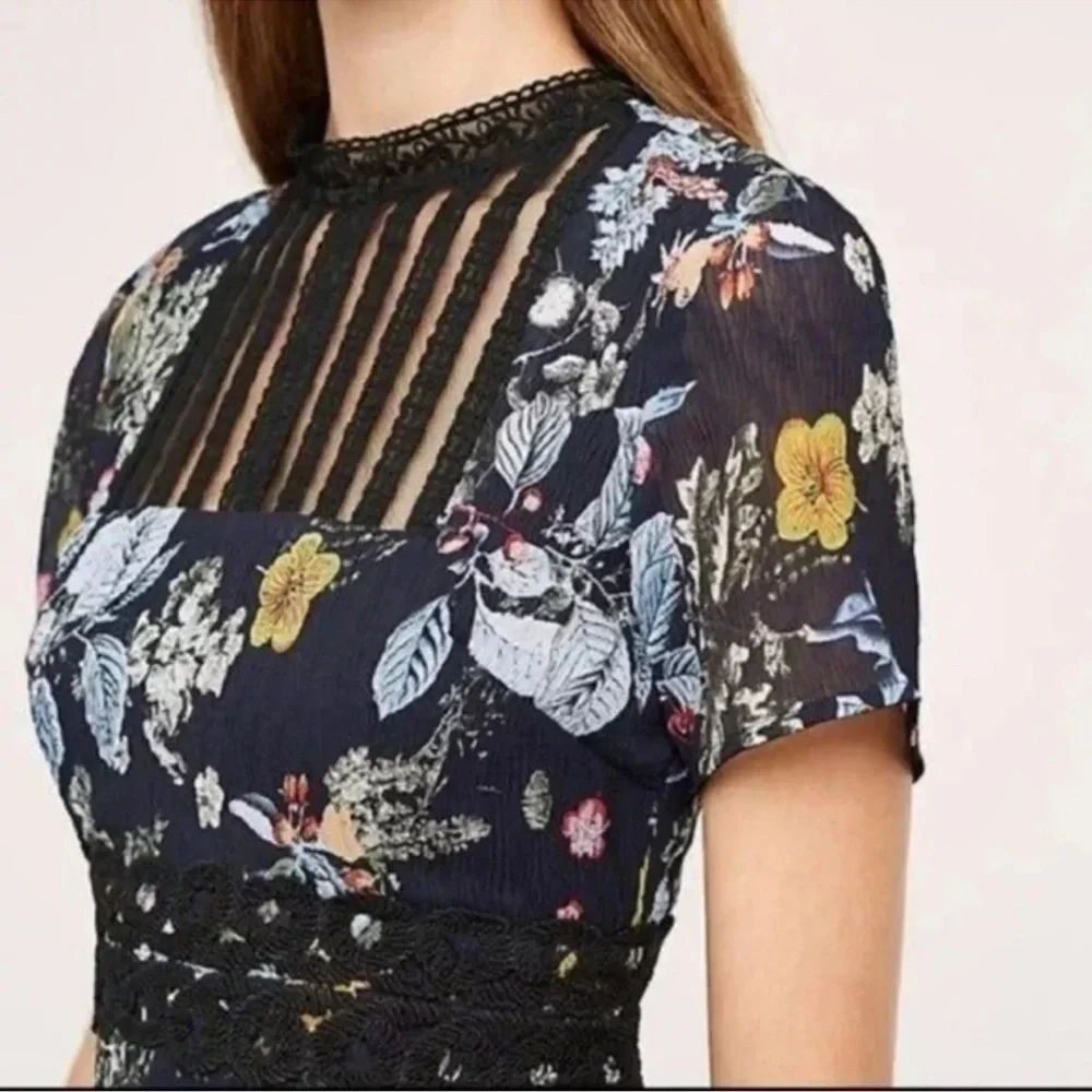 Foxiedox floral lace dress